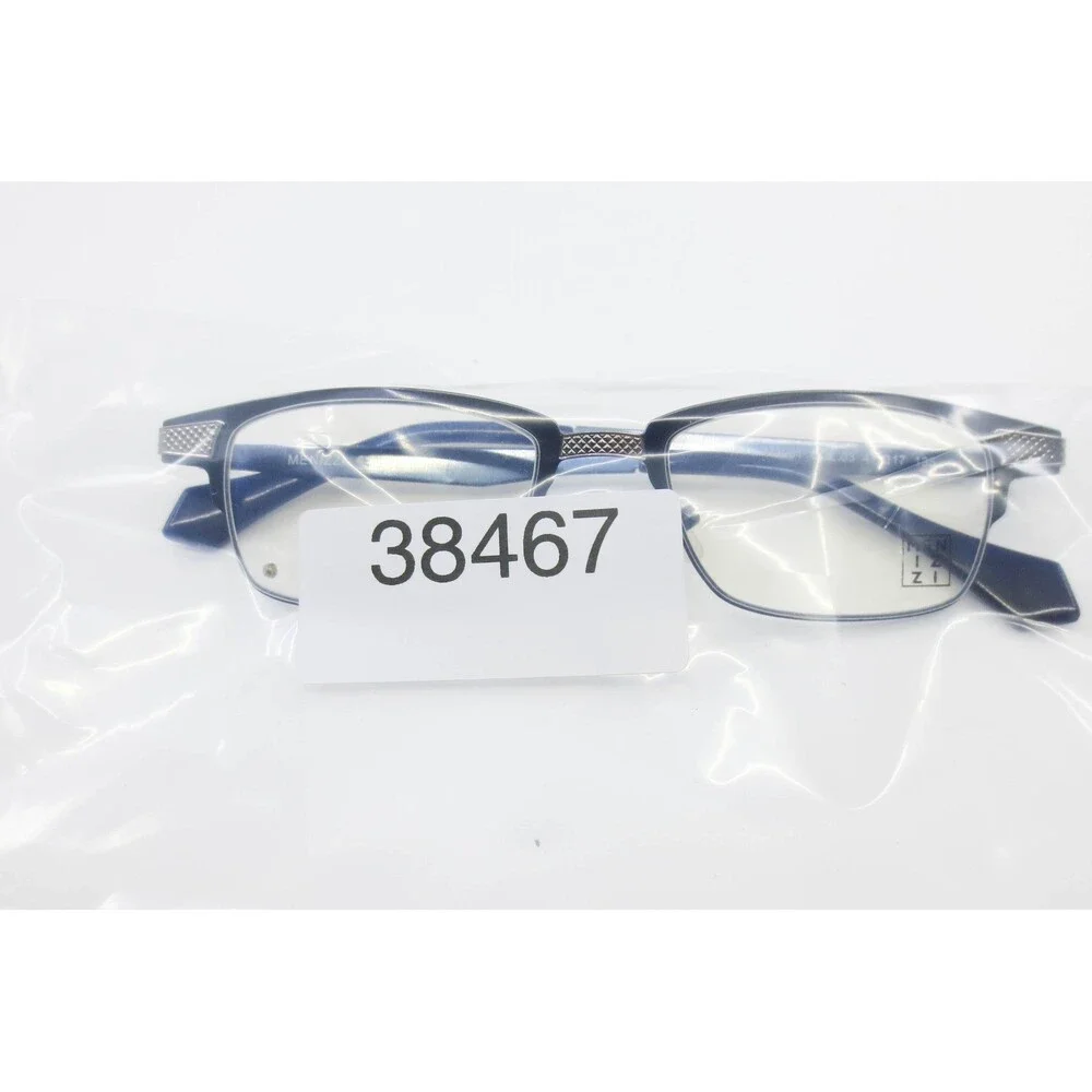 Menizzi M3061 Eyeglasses Navy Blue Rectangular Frames 47-17-135 Col.03 Designer